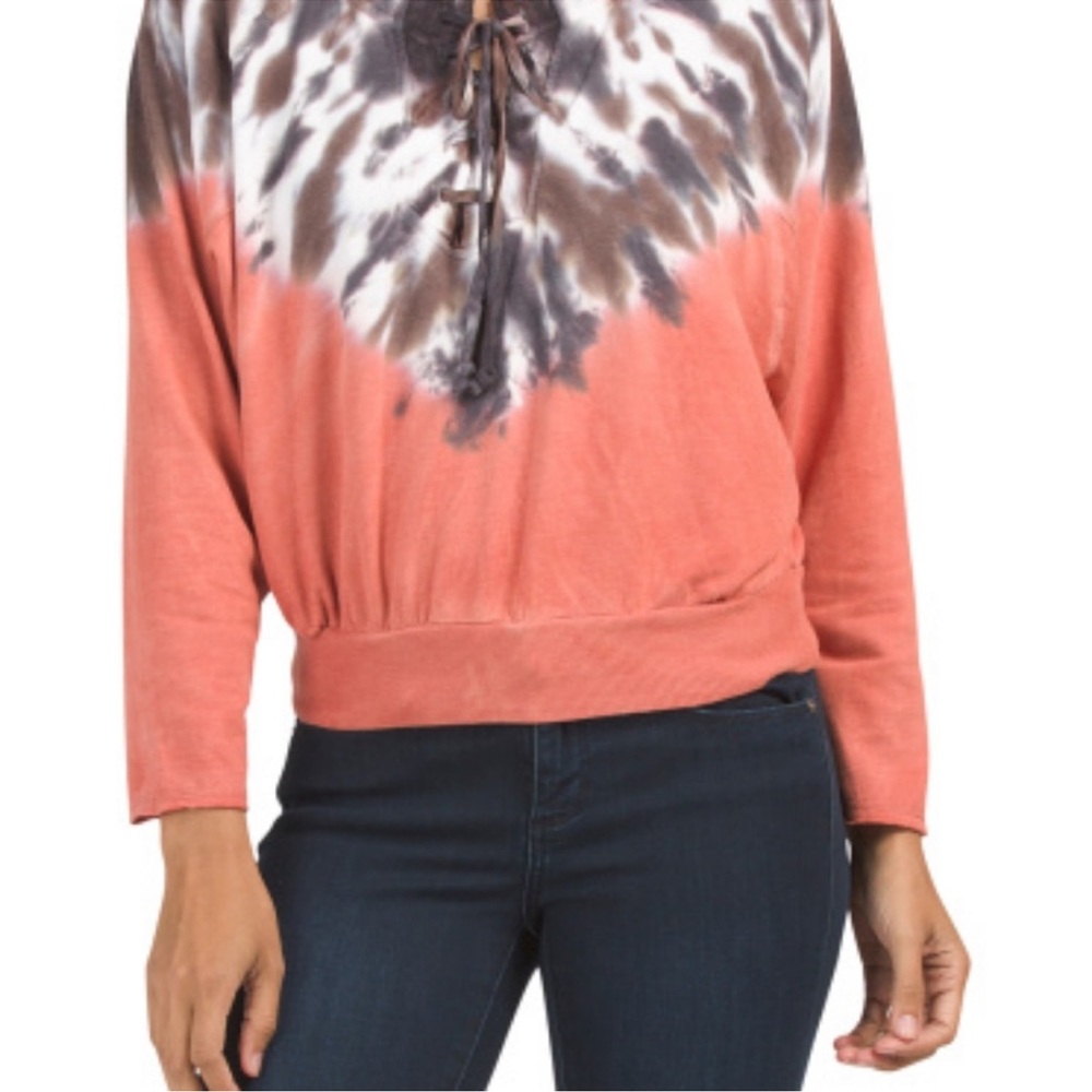 NWT Young Fabulous & Broke Tie Dye Sweatshirt Size M